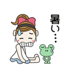 おちゃめの毎日使える♡梅雨から夏の気持ち（個別スタンプ：20）