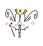 笛ウサギ（個別スタンプ：1）