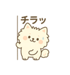白ポメ＊もふもふ日常スタンプ（個別スタンプ：36）