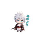 白銀のサムライ（個別スタンプ：6）