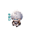 白銀のサムライ（個別スタンプ：16）