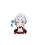 白銀のサムライ（個別スタンプ：20）