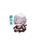白銀のサムライ（個別スタンプ：22）