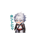 白銀のサムライ（個別スタンプ：27）