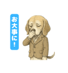 ビーグルの喜怒哀楽スタンプVol.1（個別スタンプ：10）