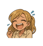 ギャルちゃん！（個別スタンプ：8）