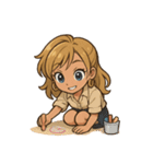 ギャルちゃん！（個別スタンプ：16）