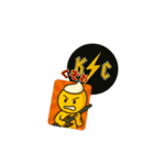 ハードロックなソフトクリームくん（個別スタンプ：10）