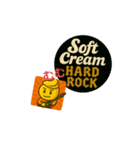 ハードロックなソフトクリームくん（個別スタンプ：24）