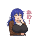 な〜ずカフェ 怠惰なうみオーナー（個別スタンプ：3）