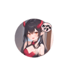 小悪魔デビちゃん（個別スタンプ：1）