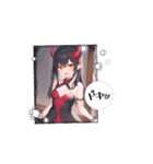 小悪魔デビちゃん（個別スタンプ：6）