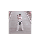 日本空手道神居塾 栗田昭宏 塾長 2（個別スタンプ：6）