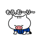 ハンドボール部ねこぶぅ【あいさつ定番編】（個別スタンプ：12）