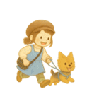 犬とわたし 〜ヨーキーのいる暮らし〜（個別スタンプ：20）
