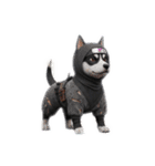 ずーっと使える忍者犬3D（個別スタンプ：18）