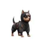 ずーっと使える忍者犬3D（個別スタンプ：19）