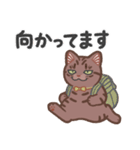 ちょっとワイルドなネコさん（個別スタンプ：13）