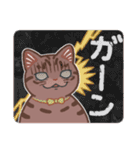 ちょっとワイルドなネコさん（個別スタンプ：25）