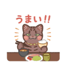 ちょっとワイルドなネコさん（個別スタンプ：38）