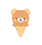 アイスクリーム♪もこもこスタンプデコ（個別スタンプ：31）