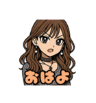 代表取乱役ももちゃん4（個別スタンプ：4）