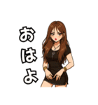 代表取乱役ももちゃん4（個別スタンプ：23）