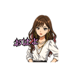 代表取乱役ももちゃん4（個別スタンプ：26）