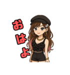 代表取乱役ももちゃん4（個別スタンプ：38）