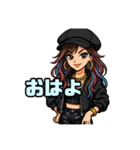 代表取乱役ももちゃん4（個別スタンプ：39）