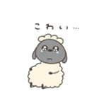 妊娠中のへんてこなひつじ（個別スタンプ：14）