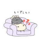 妊娠中のへんてこなひつじ（個別スタンプ：15）