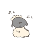 妊娠中のへんてこなひつじ（個別スタンプ：28）