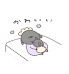 妊娠中のへんてこなひつじ（個別スタンプ：38）