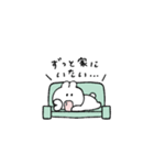 うさぎのきもち。〜私と何もしない日々〜（個別スタンプ：13）