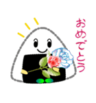 nobobi 新米のおにぎり（個別スタンプ：24）