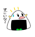 nobobi 新米のおにぎり（個別スタンプ：33）