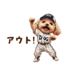 野球少年トイプードルの日常スタンプ（個別スタンプ：21）