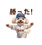 野球少年トイプードルの日常スタンプ（個別スタンプ：27）