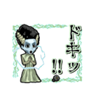 アンデッド動く⚰️フランケンの花嫁（個別スタンプ：16）