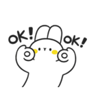 気楽なウサギ Vol.4（個別スタンプ：15）