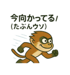 霊長類最速★パタスモンキー！（個別スタンプ：9）