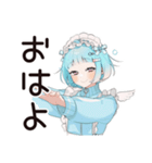 天使ちゃんの病みかわ返信♡（個別スタンプ：2）