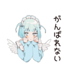天使ちゃんの病みかわ返信♡（個別スタンプ：6）
