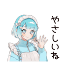 天使ちゃんの病みかわ返信♡（個別スタンプ：28）