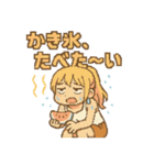 本音バレバレJKゆなぴの夏スタンプ（個別スタンプ：14）