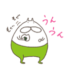 ねこタイツのゆるく大きめ（個別スタンプ：6）