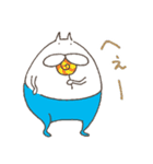 ねこタイツのゆるく大きめ（個別スタンプ：9）
