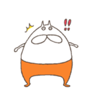 ねこタイツのゆるく大きめ（個別スタンプ：17）