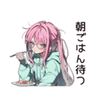 朝眠すぎ★寝起きボサ子（個別スタンプ：29）